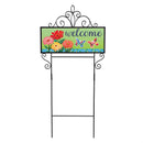 Cottage Garden PVC Horizontal Yard Sign, 20"Wx 8"H