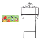 Cottage Garden PVC Horizontal Yard Sign, 20"Wx 8"H