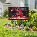 Arizona Diamondbacks Yard Sign, Patriotic
