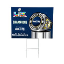 Seattle Seahawks, Super Bowl 60, Ring, Cororplast Yard Sign