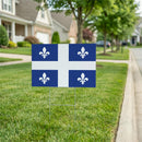 Canada Quebec Yard Sign with H-Stake, 24"x18"