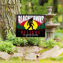 Chicago Blackhawks Yard Sign, Bigfoot