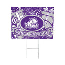 Texas Christian University Yard Sign, Holiday