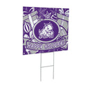 Texas Christian University Yard Sign, Holiday