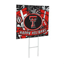 Texas Tech University Yard Sign, Holiday