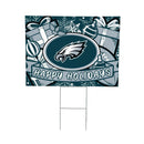 Philadelphia Eagles Yard Sign, Holiday