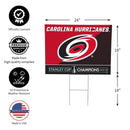 Carolina Hurricanes 2026 Stanley Cup Champions Coroplast Yard Sign