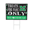 Marshall University Yard Sign, Halloween Treats for Fans