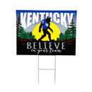 University of Kentucky Yard Sign, Bigfoot