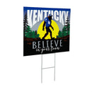 University of Kentucky Yard Sign, Bigfoot