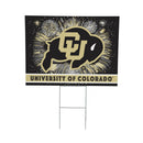 University of Colorado Yard Sign, Patriotic