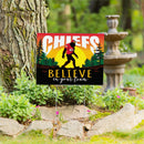 Kansas City Chiefs Yard Sign, Bigfoot