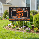 San Francisco Giants Yard Sign, Patriotic