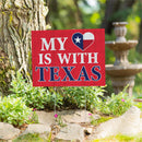 Hearts in Action for Texas Yard Sign "My Heart is With Texas"