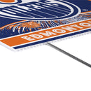 Edmonton Oilers Yard Sign, Patriotic