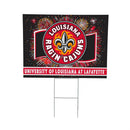 University of Louisiana at Lafayette Yard Sign, Patriotic