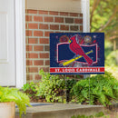 St Louis Cardinals Yard Sign, Patriotic