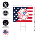 New York Yankees Stars & Stripes Yard Sign