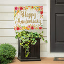 This Calls For Cake Yard Sign with H-Stake, "Happy Anniversary", 24"x18"