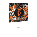 San Francisco Giants Yard Sign, Holiday