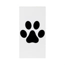 4"x 8" PVC Address Icons, Paw Print