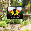 University of Virginia Yard Sign, Bigfoot