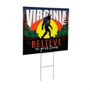 University of Virginia Yard Sign, Bigfoot