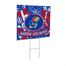 University of Kansas Yard Sign, Holiday