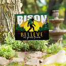 North Dakota State University Yard Sign, Bigfoot