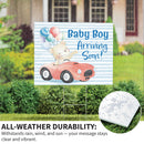 Yard Sign, Bear Baby Boy Arriving Soon