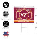 Virginia Tech Yard Sign, Patriotic