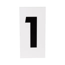 4" x 8" PVC Address Number of 1