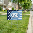 North Carolina Tar Heels Stars & Stripes Yard Sign