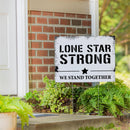 Hearts in Action for Texas Yard Sign "Lone Star Strong"