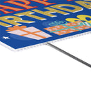 This Calls For Cake Yard Sign with H-Stake, "Happy Birthday", 24"x18"