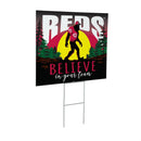 Cincinnati Reds Yard Sign, Bigfoot