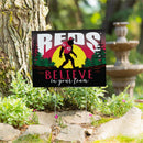 Cincinnati Reds Yard Sign, Bigfoot