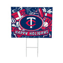 Minnesota Twins Yard Sign, Holiday