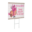 Yard Sign, Sweet Baby Girl on the way!
