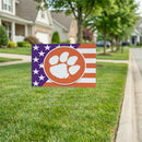 Clemson Tigers Stars & Stripes Yard Sign