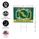 William & Mary Yard Sign, Patriotic
