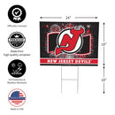 New Jersey Devils Yard Sign, Patriotic