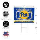 University of Pittsburgh Yard Sign, Patriotic