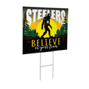 Pittsburgh Steelers Yard Sign, Bigfoot