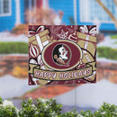Florida State University Yard Sign, Holiday