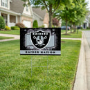 Las Vegas Raiders Yard Sign, Patriotic