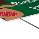 Twas The Night Yard Sign,"Reindeer Parking", 24"x18"
