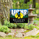 Detroit Lions Yard Sign, Bigfoot