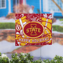 Iowa State University Yard Sign, Holiday