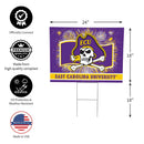 East Carolina University Yard Sign, Patriotic